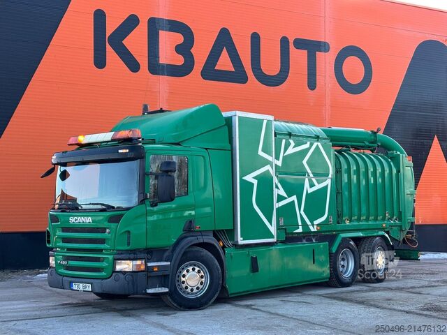 Camion aspirateur Scania P 420 6x2*4 DISAB EN VAC 14