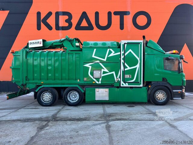 Camion aspirateur Scania P 420 6x2*4 DISAB EN VAC 14