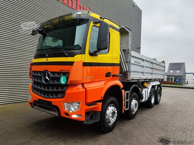 3 oldalú billenő Mercedes-Benz Arocs 3743 8x4 Meiller 3 Seitenkipper