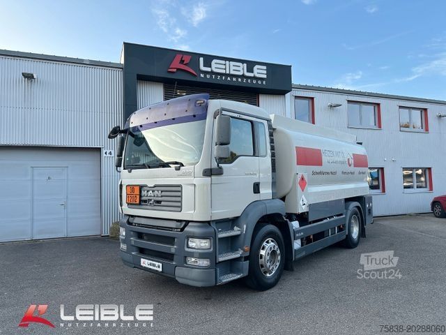 Cisterni tovornjak MAN TGA 18.390 LL / Lindner&Fischer / Diesel/Heizöl