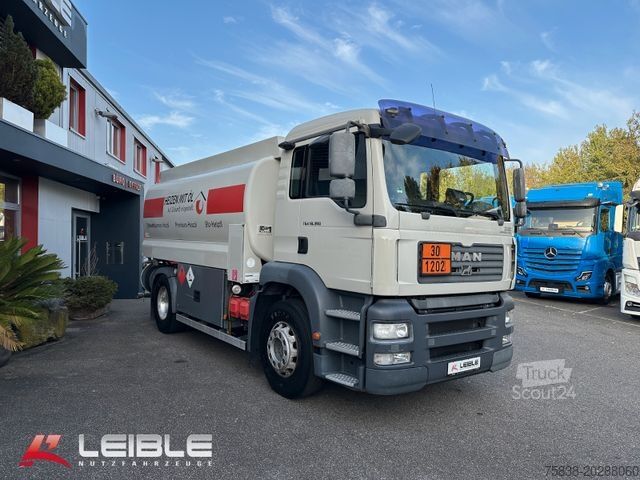 Cisterni tovornjak MAN TGA 18.390 LL / Lindner&Fischer / Diesel/Heizöl