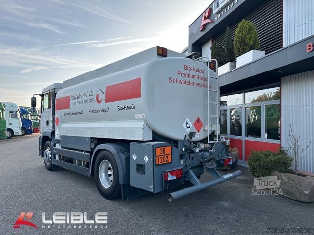 Cisterni tovornjak MAN TGA 18.390 LL / Lindner&Fischer / Diesel/Heizöl