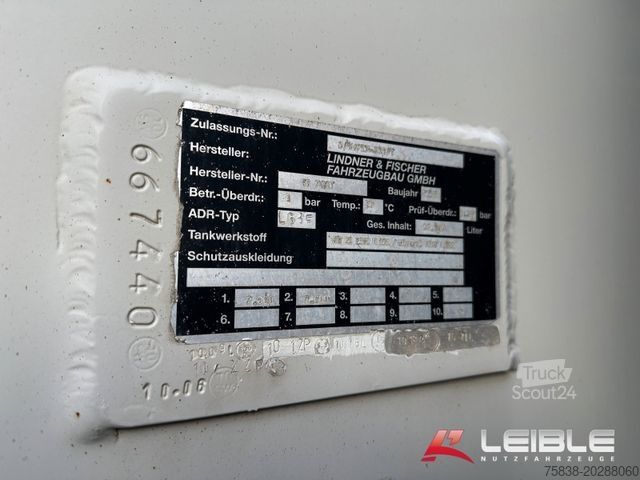 Cisterni tovornjak MAN TGA 18.390 LL / Lindner&Fischer / Diesel/Heizöl