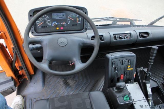 Düz kasa kamyon UNIMOG 405/10 - U300 4x4 - WSK Wandler Kupplung Nr: 049