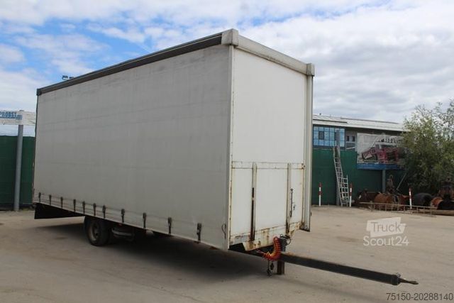 Reboque aberto com lona DINKEL DEAJ 5500 - JUMBO - Nr.: 278