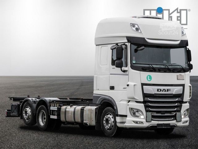 Wechselfahrgestell LKW DAF XF 480 FAN SSC BDF C715/745 + INTARDER + 2x TANK