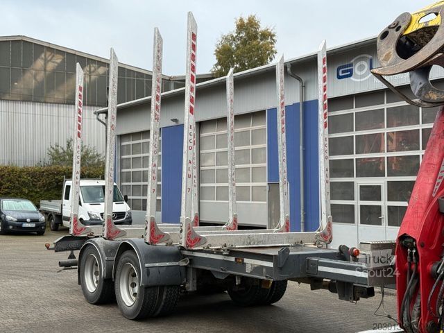 Holztransport Anhänger  Janzen T RH19 Holzanhänger 2 Achse 19.000 Kg