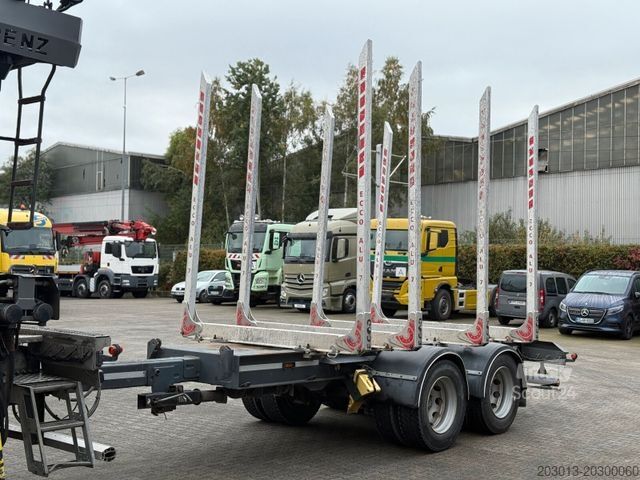 Holztransport Anhänger  Janzen T RH19 Holzanhänger 2 Achse 19.000 Kg