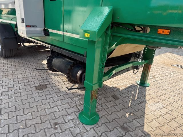 Andre Komptech Cribus 3800 Trommelsiebanlage Auflieger