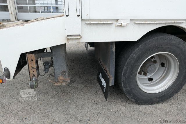 Naczepa niskopodwoziowa MEUSBURGER MPJ 3, Rampen, Luft-Lift, Bordwände, Container