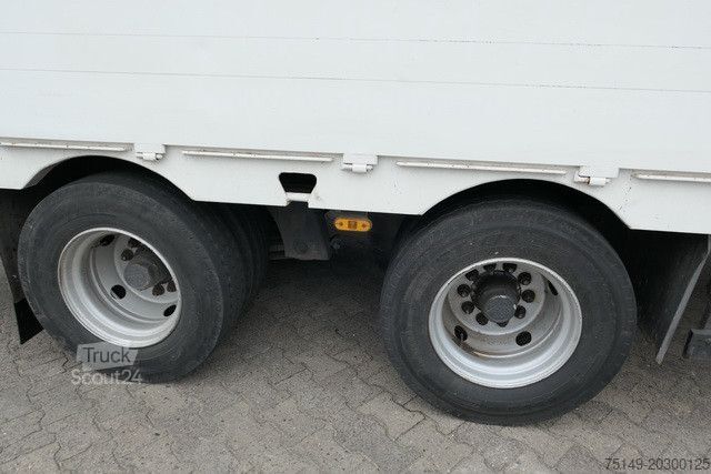 Naczepa niskopodwoziowa MEUSBURGER MPJ 3, Rampen, Luft-Lift, Bordwände, Container