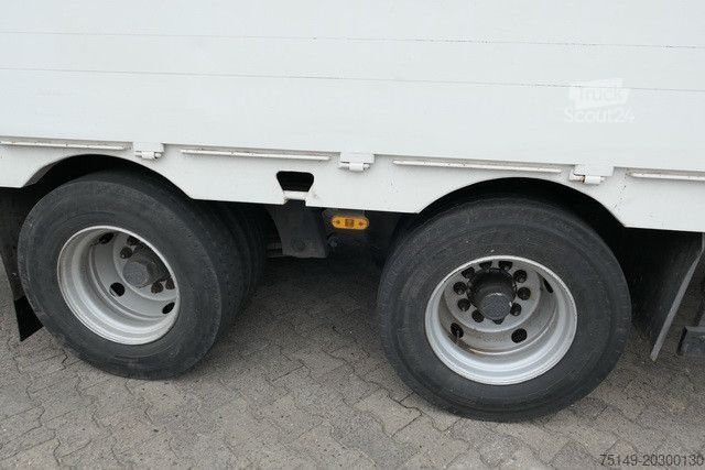 Åben trailer MEUSBURGER MPJ 3, Rampen, Luft-Lift, Bordwände, Container