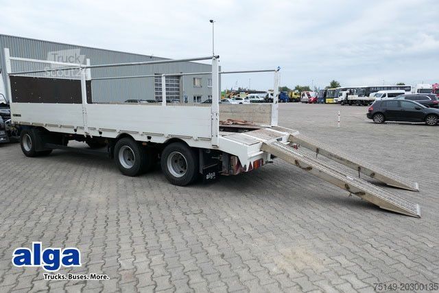 Arbeitsbühne Anhänger MEUSBURGER MPJ 3, Rampen, Luft-Lift, Bordwände, Container