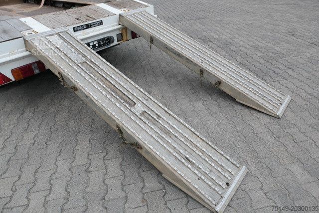 Piekabe ar darba platformu MEUSBURGER MPJ 3, Rampen, Luft-Lift, Bordwände, Container