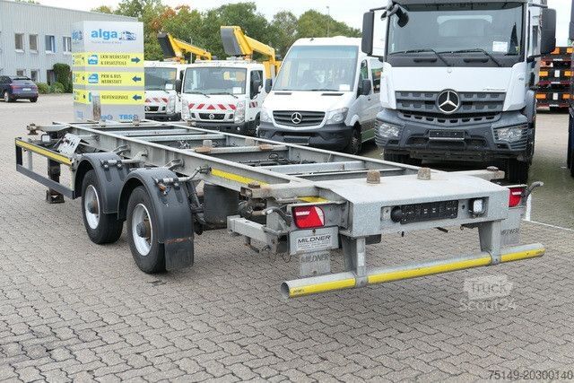 Výměnný podvozek přívěsu  Mildner TJW 12, Tandem, BDF, Hochgekuppelt
