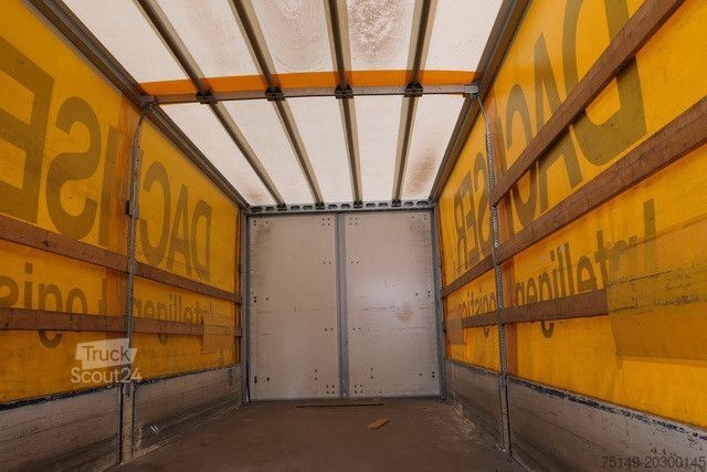 Rimorchio aperto con telone SPIER ZPL 255, Durchlader, Tandem, Verzinkt, 7,2mtr.