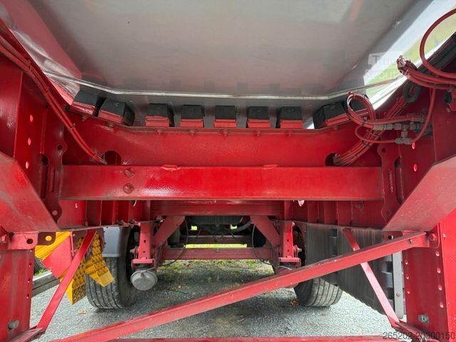 Tiptrailer KEMPF Aluhalbschalenmulde, SKM 35/3 AR, 35 cbm