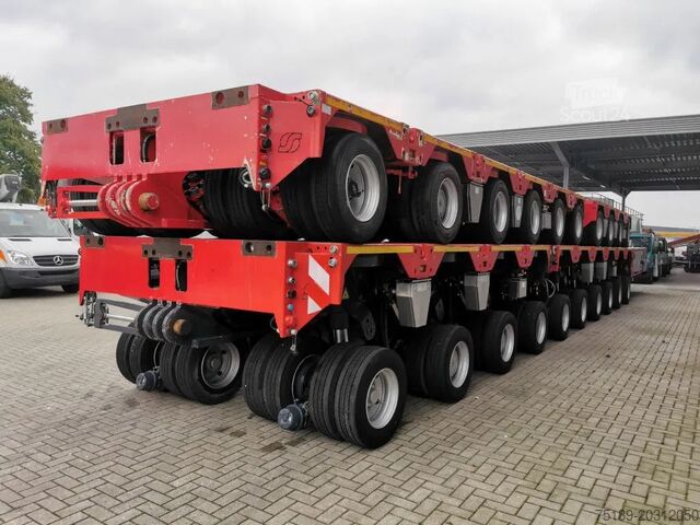 Nosturi maastossa SCHEUERLE SPMT 3000 20 x 40 TONS AXLES!