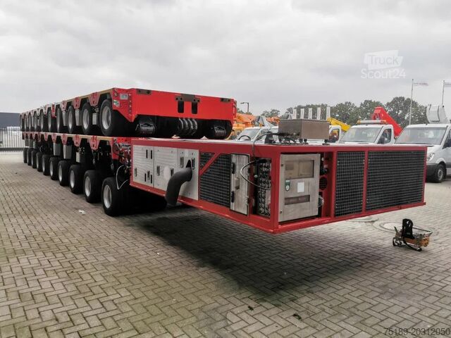 Nosturi maastossa SCHEUERLE SPMT 3000 20 x 40 TONS AXLES!