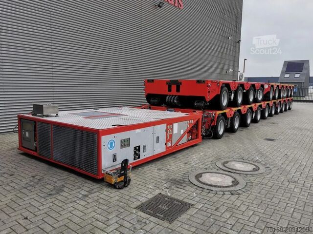 Nosturi maastossa SCHEUERLE SPMT 3000 20 x 40 TONS AXLES!