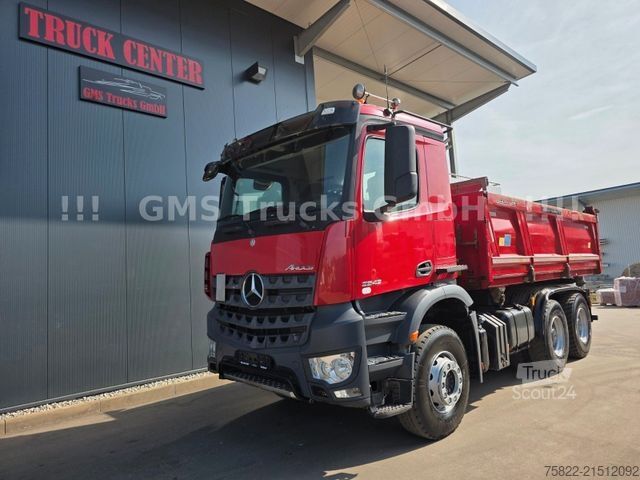 Üç taraflı damperli kamyon MERCEDES-BENZ Arocs 2643 / 6X4 / Ret / Meiller BORDMATIK