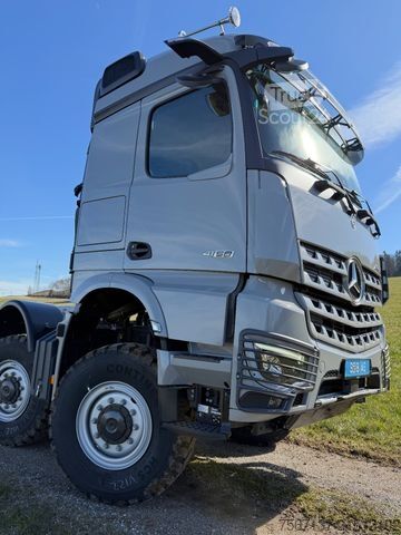 Sökülebilir kabin MERCEDES-BENZ Arocs 4158 8X8 Allrad Expeditions Wohnmobil
