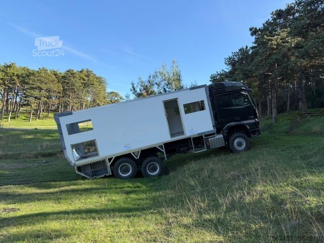 Sökülebilir kabin MERCEDES-BENZ AROCS 3358 6X6 ALLRAD EXPEDITION WOHNMOBIL NEU!!