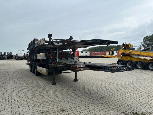Konteineru pārvadājumi Krone stack of 3x 2013/2014 KRONE 40FT/45FT chassis /...