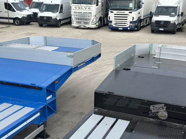 Lav semitrailer til transport af entreprenørmaskiner BERTOJA BERTOJA