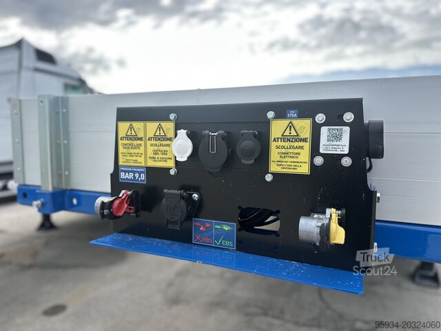 Lav semitrailer til transport af entreprenørmaskiner BERTOJA BERTOJA