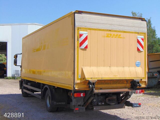 Autocamion cu caroserie tip cutie IVECO EuroCargo ML 120 E 28 LBW-AHK-COC