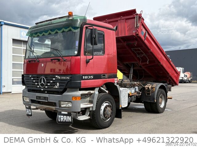 Самосвал MERCEDES-BENZ Actros1835*4x4*3Seitenkipper*Klima*Bordwände*TÜV