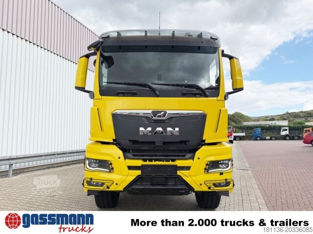 Самосвал MAN TGS 26.470 6x6 BB, Hohe Bauart, Navi,