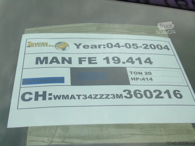 MTS standard MAN FE 19.414 EURO 2 !!!!!!!!!!!