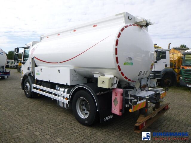 Tankowiec Volvo FL 280 4X2 fuel tank 13.8 m3 / 4 comp / ADR 13-...