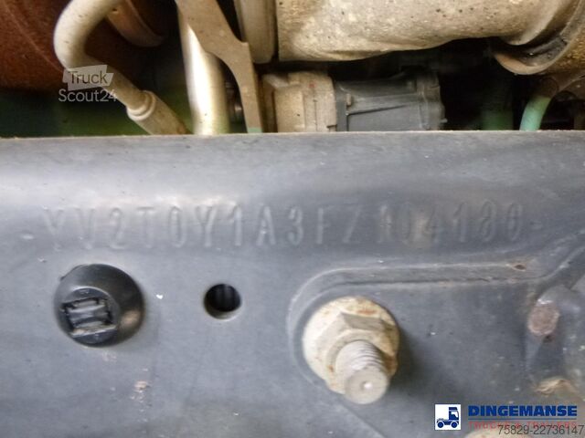 Tankowiec Volvo FL 280 4X2 fuel tank 13.8 m3 / 4 comp / ADR 13-...