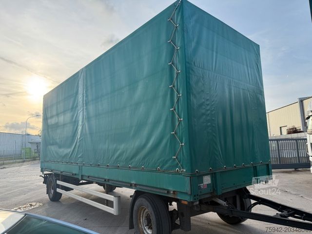 Open aanhangwagen met zeil ACKERMANN-FRUEHAUF PA-F TOP ZUSTAND TÜV LUFT/LUFT