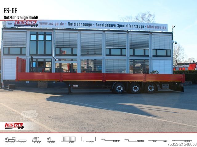 Working platform semitrailer KÖGEL 3-Achs MEGA Sattelanhänger