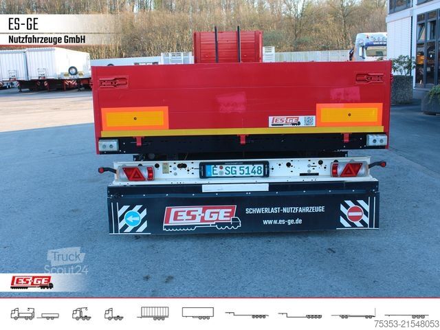 Working platform semitrailer KÖGEL 3-Achs MEGA Sattelanhänger