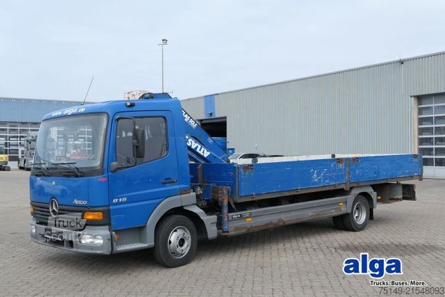 Pick-up furgonas MERCEDES-BENZ 815 Atego 4x2, Atlas 50.1, AHk, 6.200mm lang