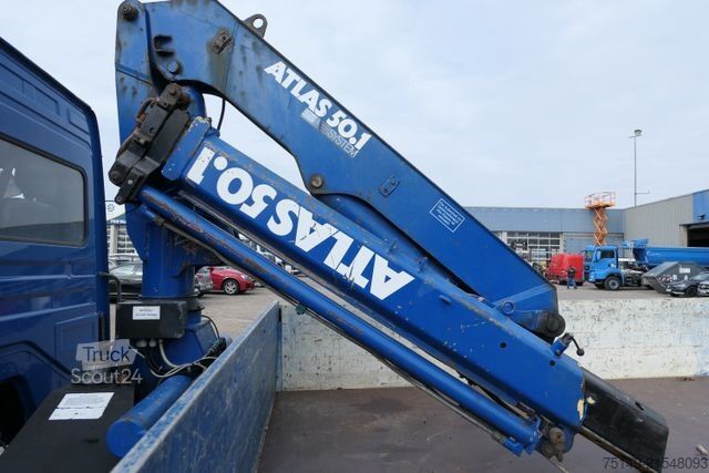 Pick-up furgonas MERCEDES-BENZ 815 Atego 4x2, Atlas 50.1, AHk, 6.200mm lang