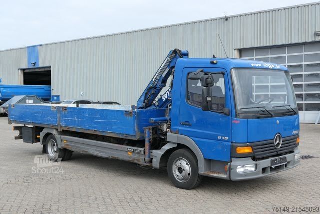 Pick-up furgonas MERCEDES-BENZ 815 Atego 4x2, Atlas 50.1, AHk, 6.200mm lang