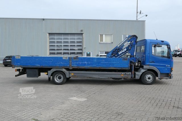 Pick-up furgonas MERCEDES-BENZ 815 Atego 4x2, Atlas 50.1, AHk, 6.200mm lang