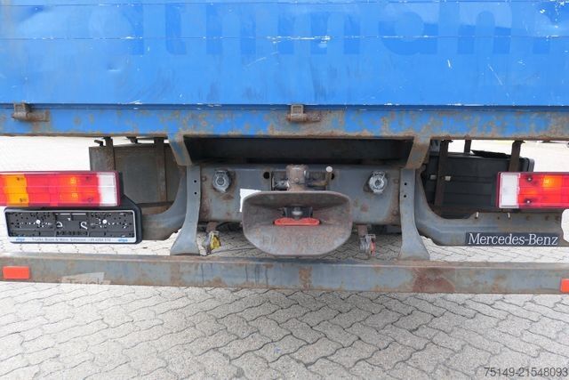 Pick-up furgonas MERCEDES-BENZ 815 Atego 4x2, Atlas 50.1, AHk, 6.200mm lang