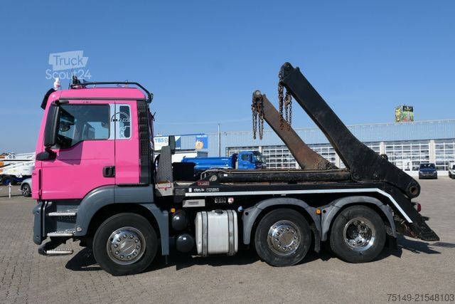 Autocarro ribaltabile MAN 26.460 TGS 6x2, Multilift Futura 18, Lenk-Lift