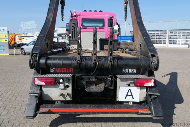Autocarro ribaltabile MAN 26.460 TGS 6x2, Multilift Futura 18, Lenk-Lift