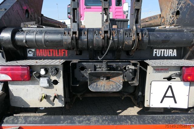 Autocarro ribaltabile MAN 26.460 TGS 6x2, Multilift Futura 18, Lenk-Lift