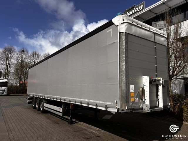 Open semitrailer with tarp SCHMITZ CARGOBULL Curtainsider Standard neue Plane