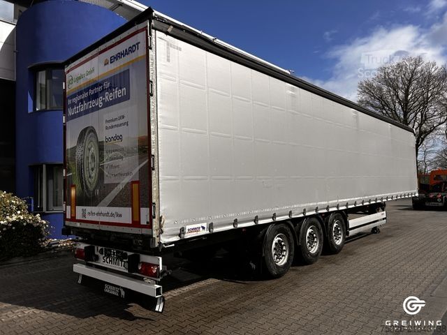 Open semitrailer with tarp SCHMITZ CARGOBULL Curtainsider Standard neue Plane