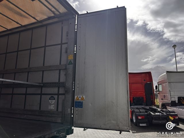 Open semitrailer with tarp SCHMITZ CARGOBULL Curtainsider Standard neue Plane